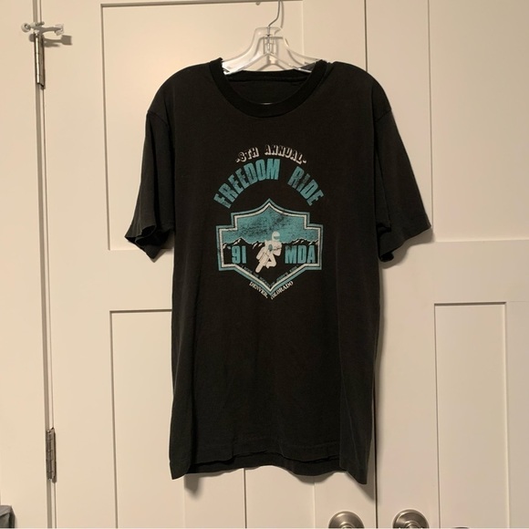 Single Stitch Vintage Harley Davidson Graphic Tee - Picture 2 of 8